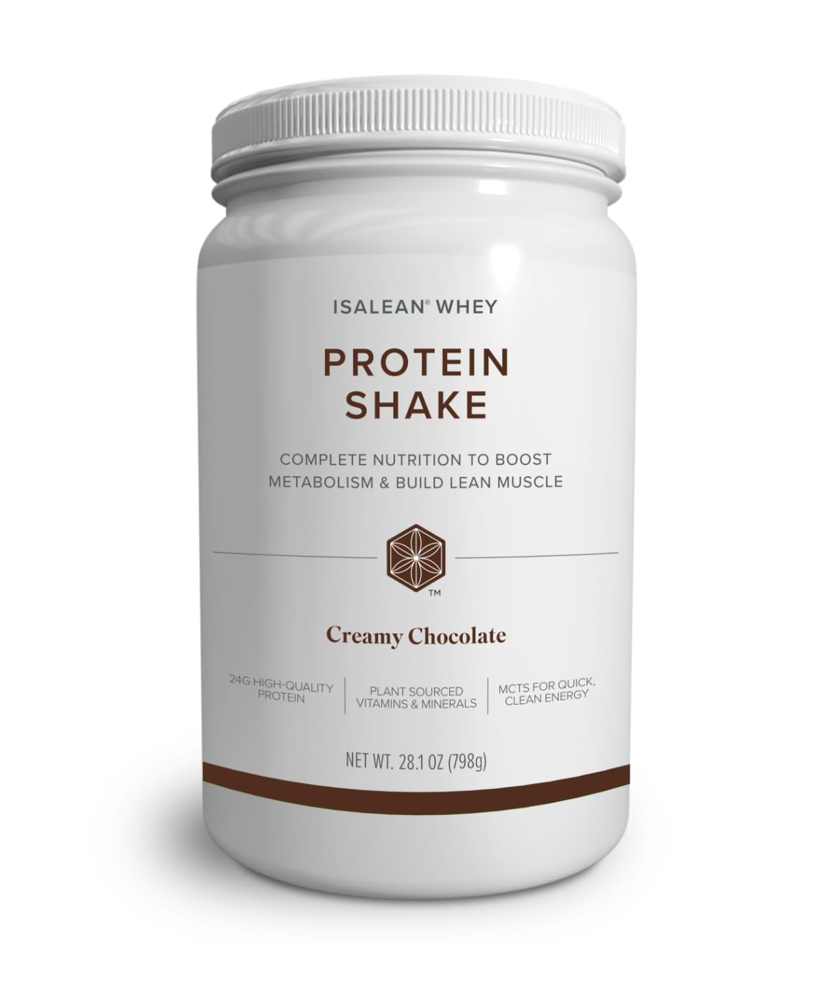 IsaLean Protein Shake - 24 g of Protein - Supports Maintaining Healthy Weight & Lean Muscle - Meal Drink to Keep You Fuller Longer - Birthday Cake, 28.1 Ounce (Pack of 1)
