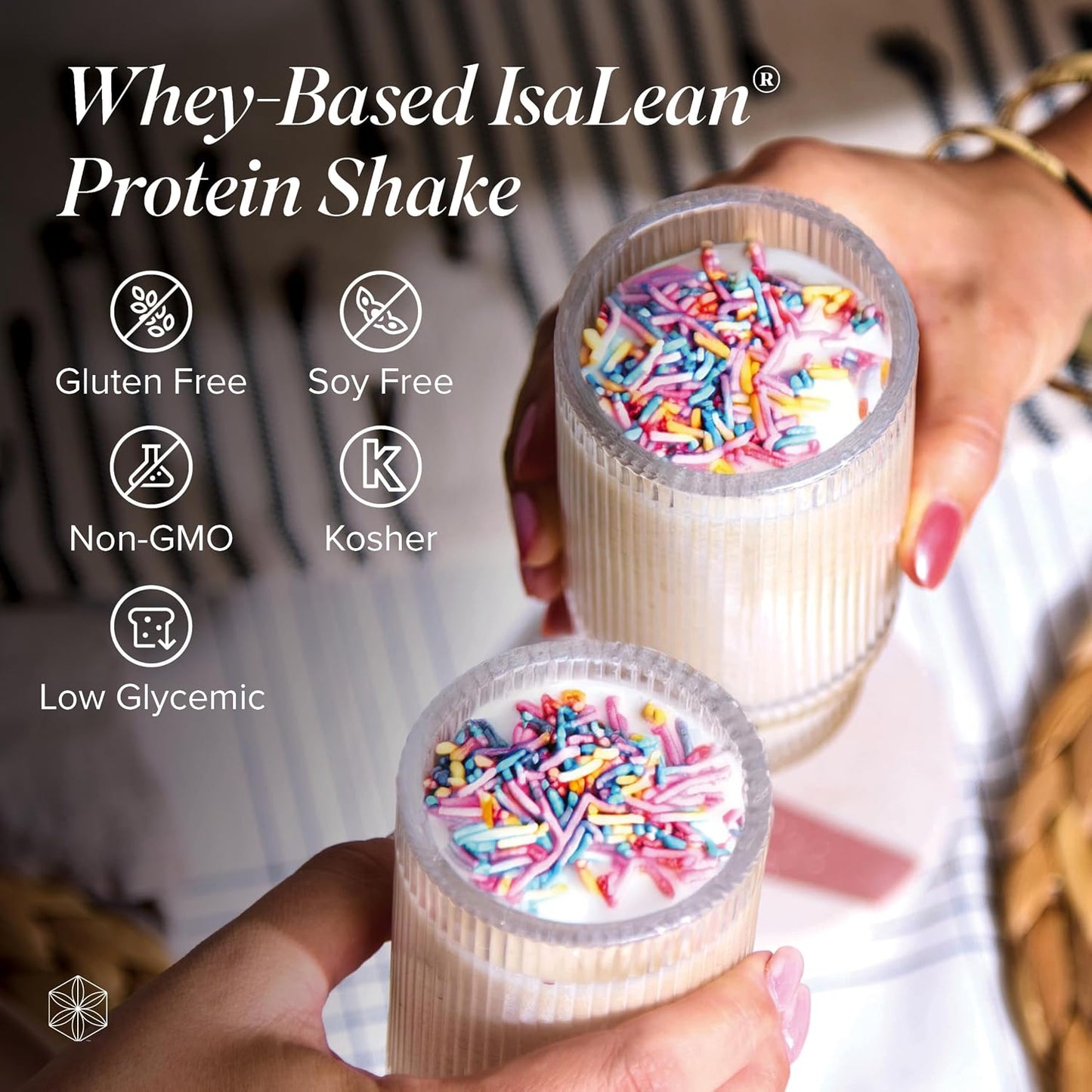 IsaLean Protein Shake - 24 g of Protein - Supports Maintaining Healthy Weight & Lean Muscle - Meal Drink to Keep You Fuller Longer - Birthday Cake, 28.1 Ounce (Pack of 1)